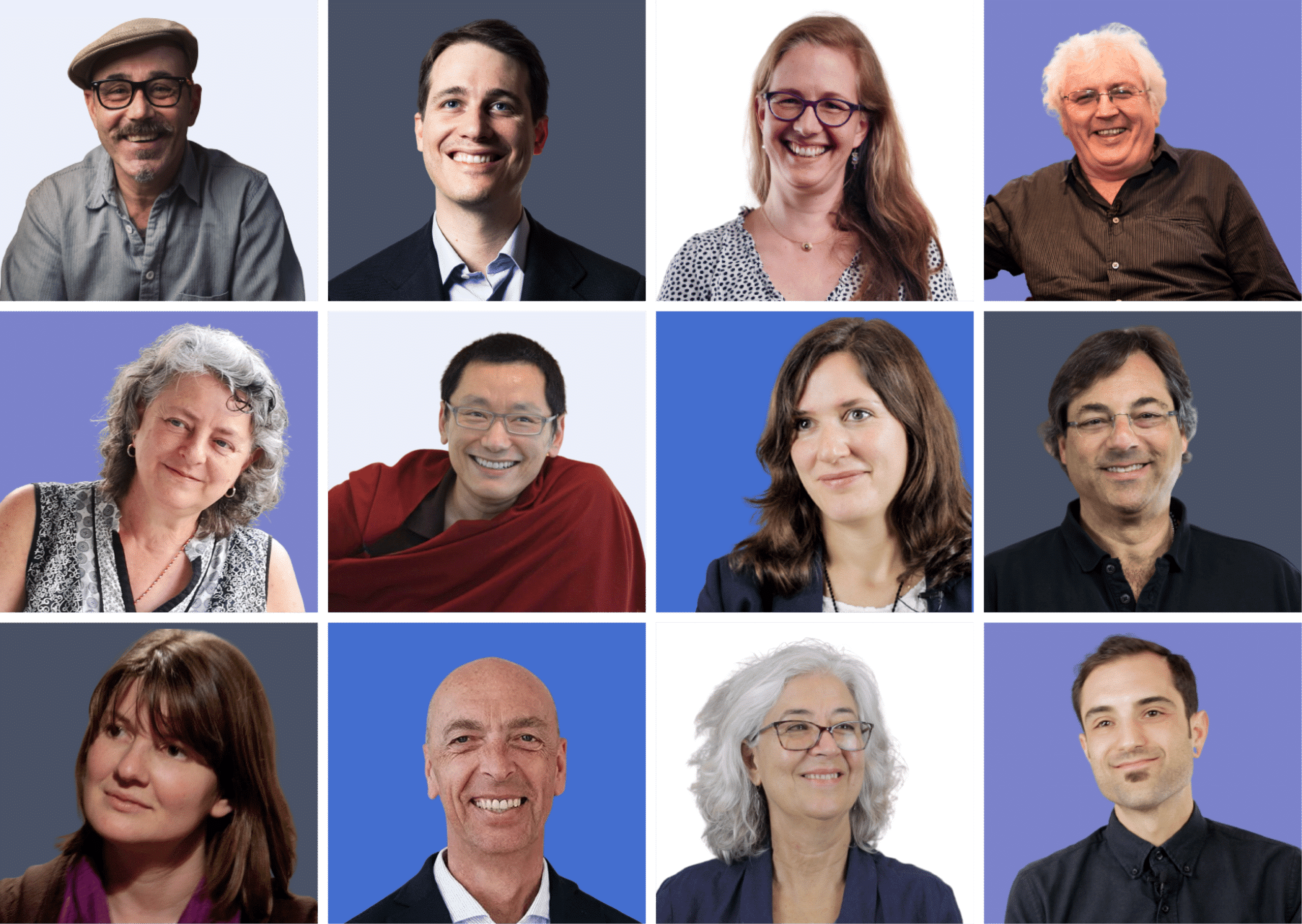 Collage of twelve Mindworks Mind Trainers